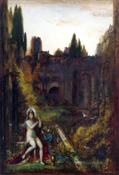  Symbolism Oil Painting - bathsheba Symbolism biblical mythological Gustave Moreau